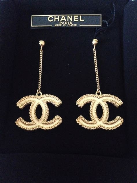 chanel chain xl earrings|Chanel earrings official website.